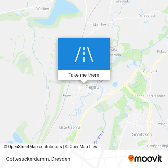 Gottesackerdamm map