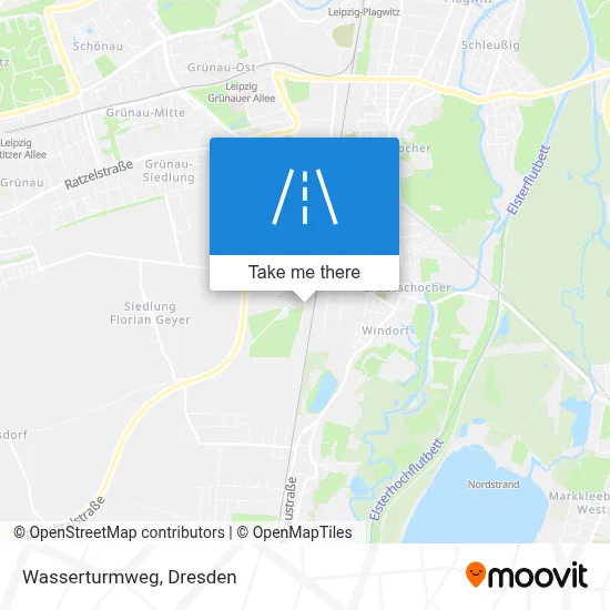 Wasserturmweg map