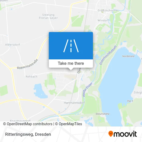 Ritterlingsweg map