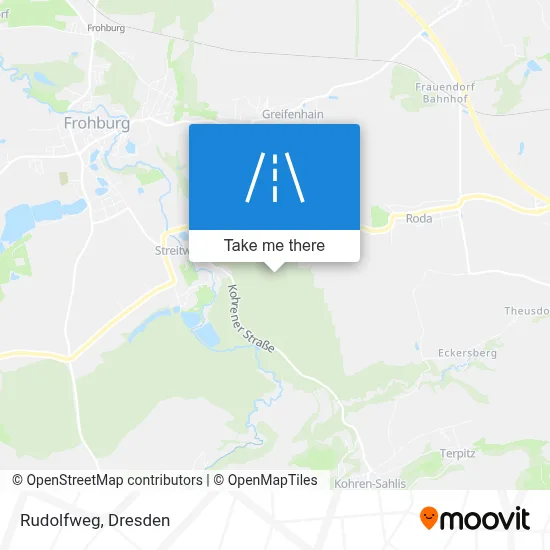 Rudolfweg map