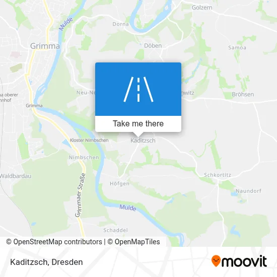 Kaditzsch map