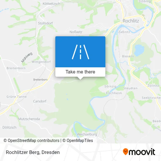 Rochlitzer Berg map