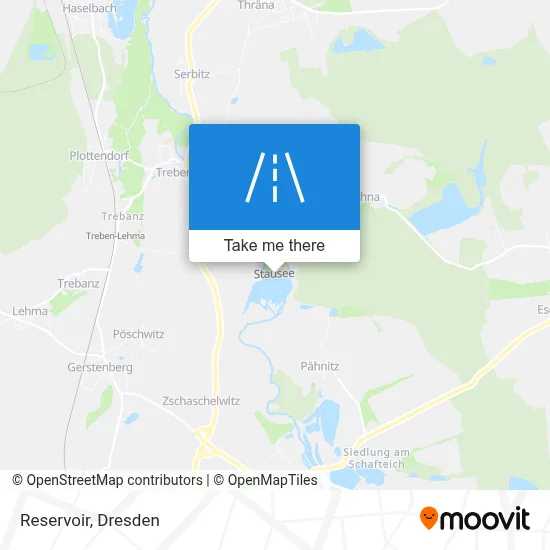 Stausee map