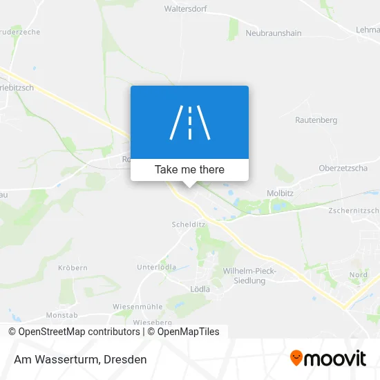 Am Wasserturm map