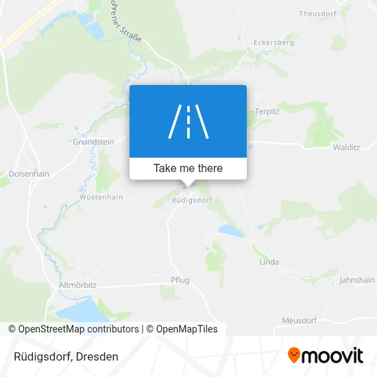 Rüdigsdorf map