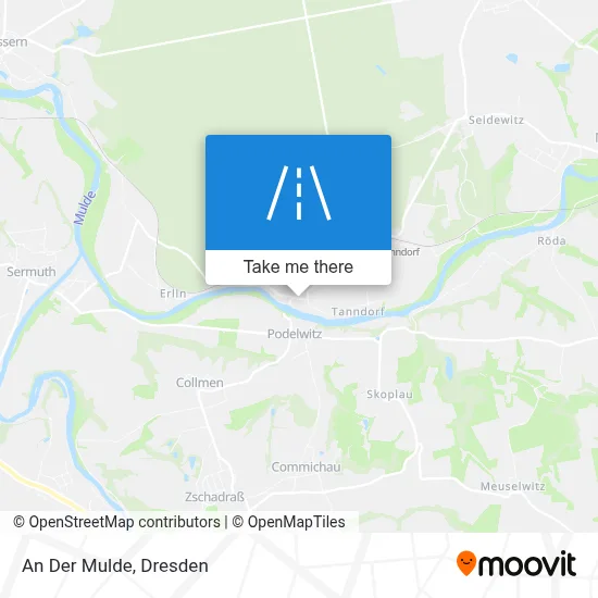 An Der Mulde map
