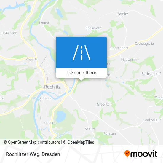 Rochlitzer Weg map