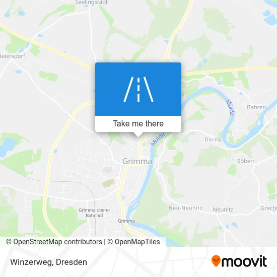 Winzerweg map