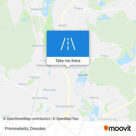 Primmelwitz map