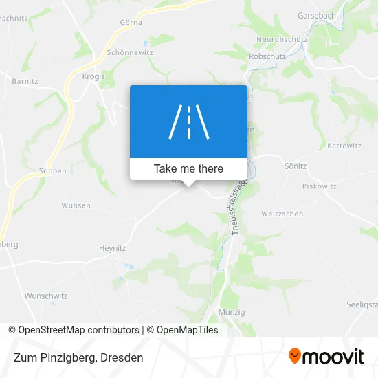 Zum Pinzigberg map
