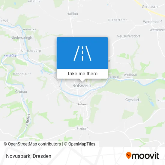 Novuspark map