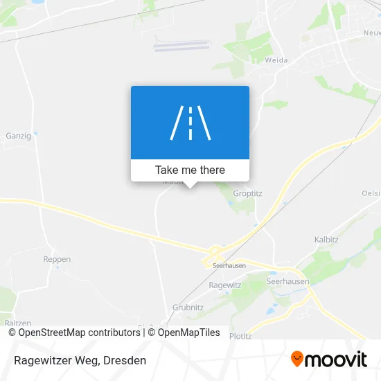 Ragewitzer Weg map