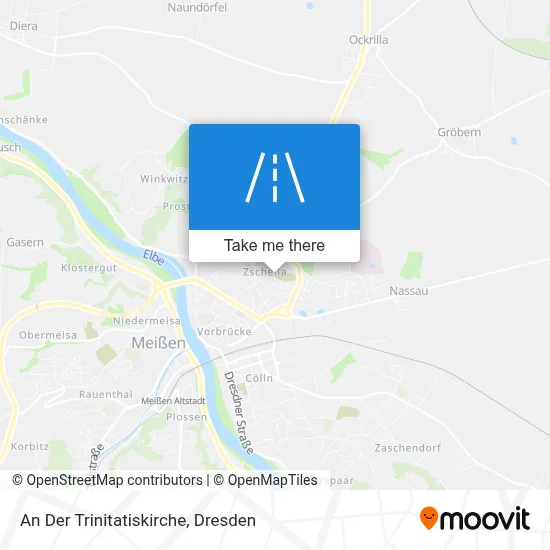 An Der Trinitatiskirche map