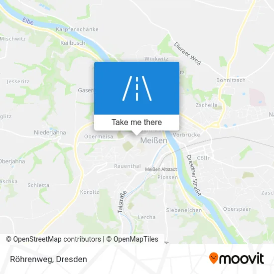 Röhrenweg map