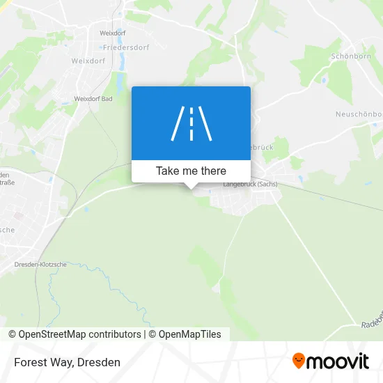 Forstweg map