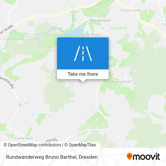 Rundwanderweg Bruno Barthel map