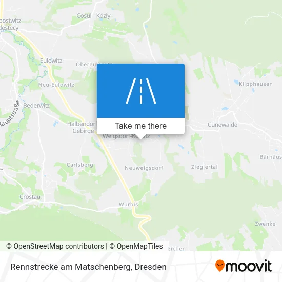 Rennstrecke am Matschenberg map