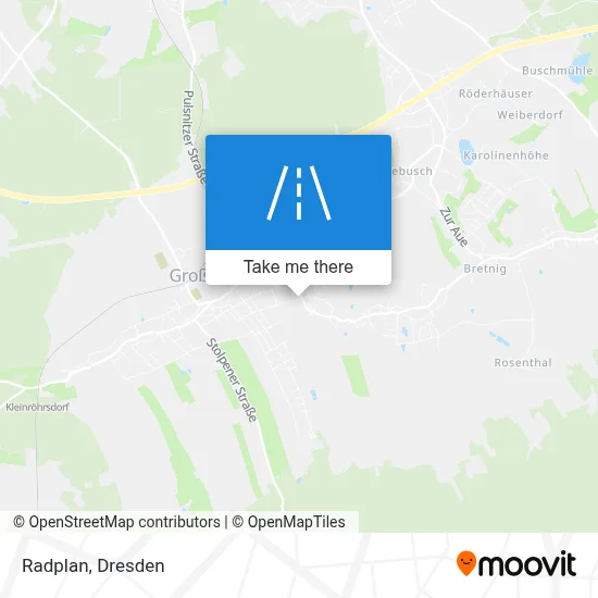 Radplan map