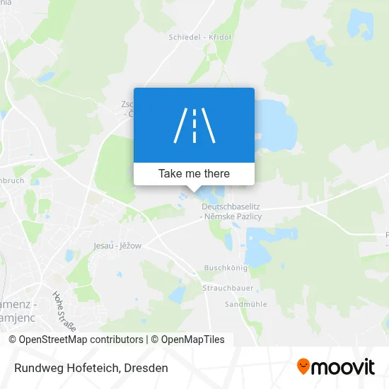 Rundweg Hofeteich map
