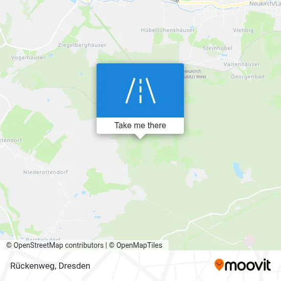 Rückenweg map