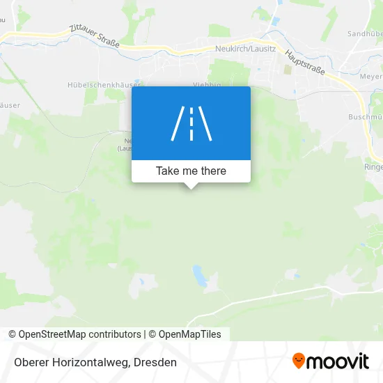 Oberer Horizontalweg map
