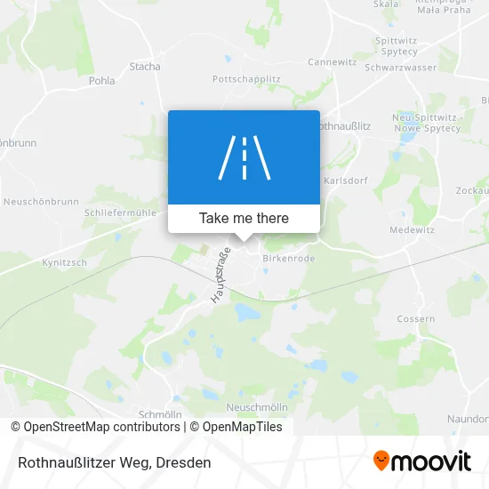Rothnaußlitzer Weg map