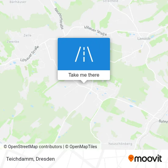 Teichdamm map