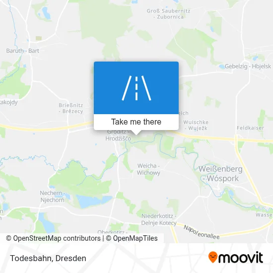 Todesbahn map