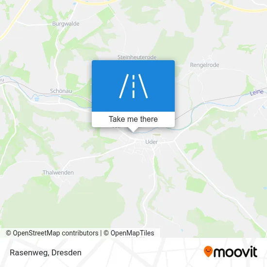Rasenweg map