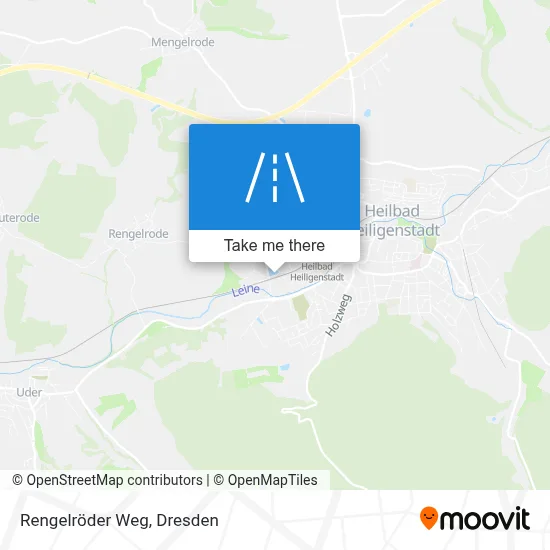 Rengelröder Weg map