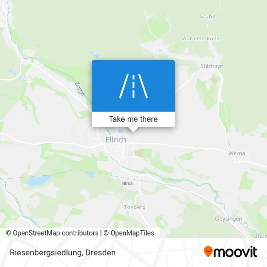 Riesenbergsiedlung map