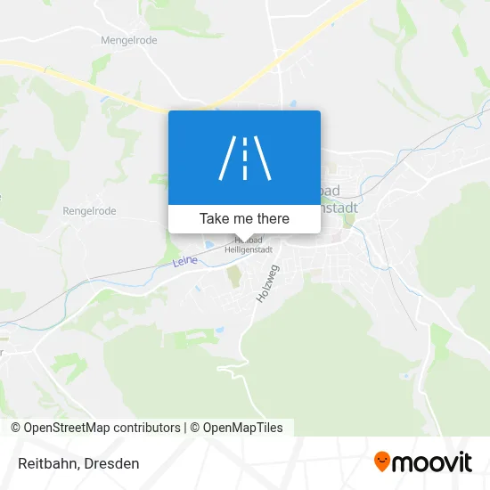 Reitbahn map