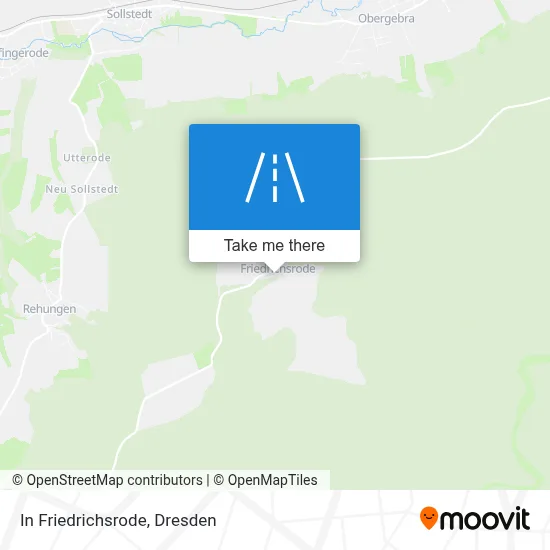 In Friedrichsrode map