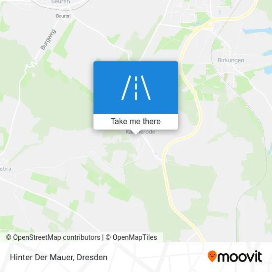 Hinter Der Mauer map