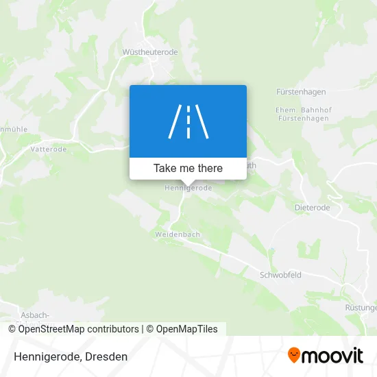 Hennigerode map