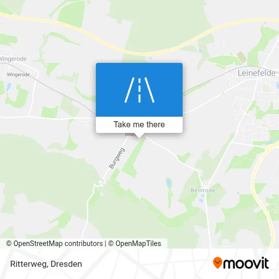 Ritterweg map