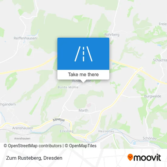 Zum Rusteberg map