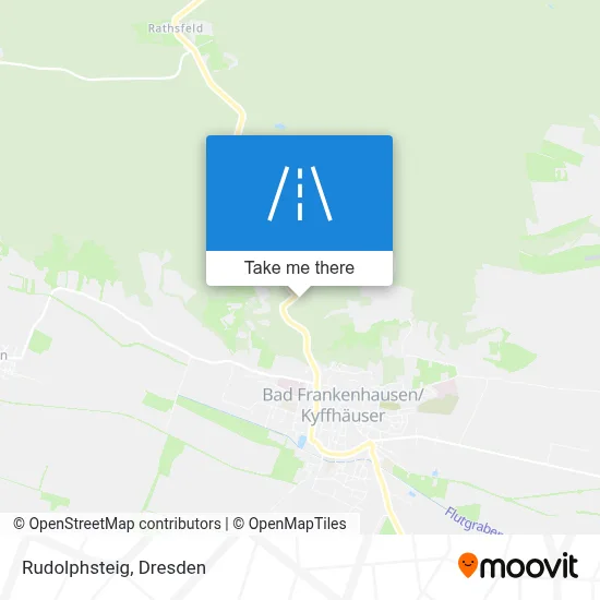 Rudolphsteig map