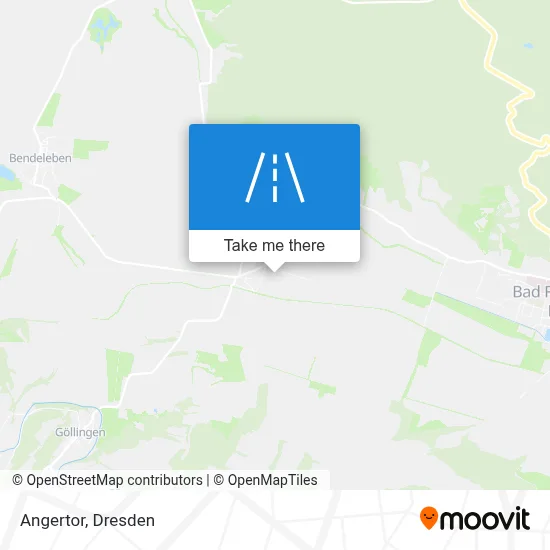 Angertor map