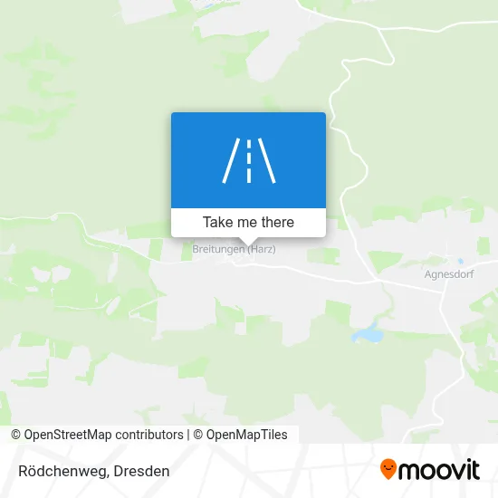 Rödchenweg map