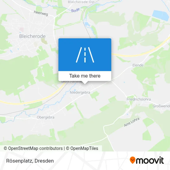 Rösenplatz map