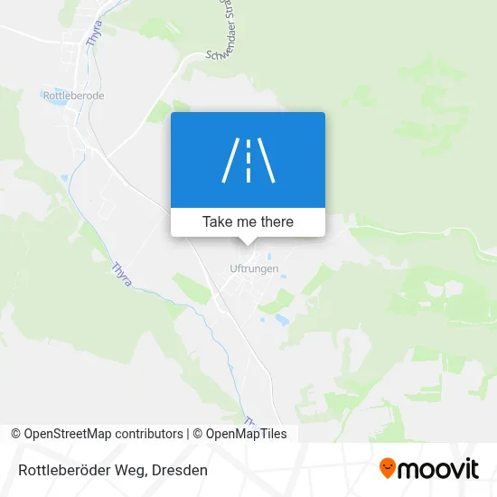 Rottleberöder Weg map