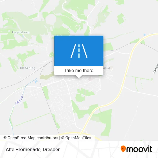 Alte Promenade map