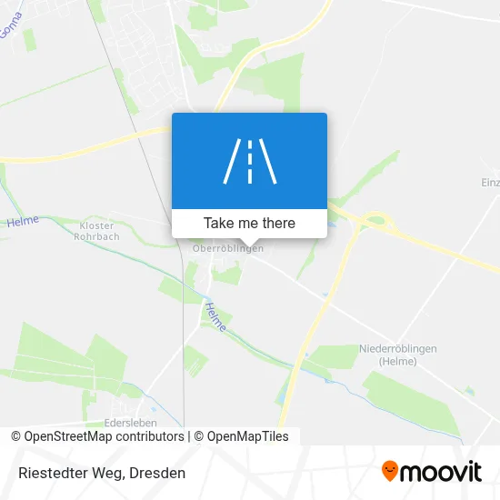 Riestedter Weg map
