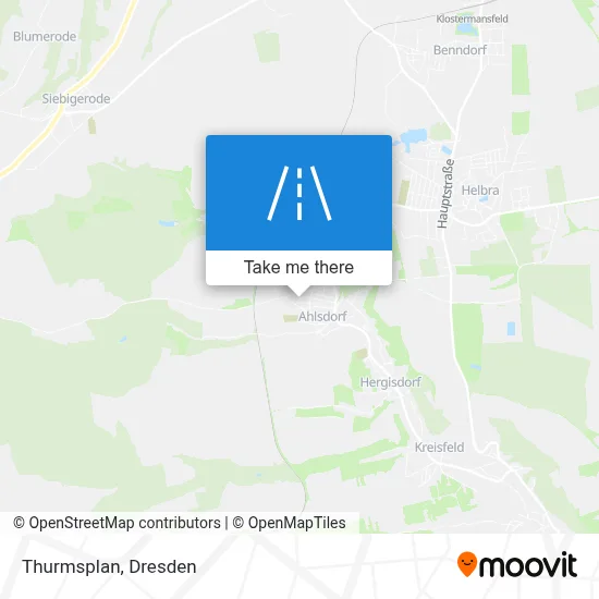 Thurmsplan map