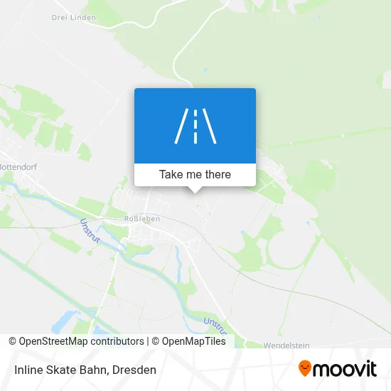 Inline Skate Bahn map