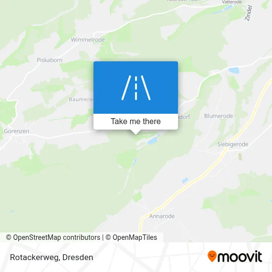 Rotackerweg map