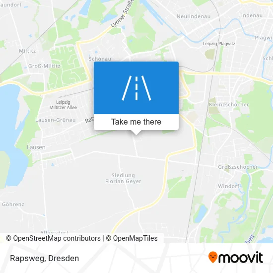 Rapsweg map