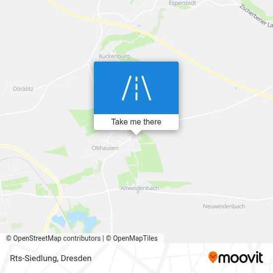 Rts-Siedlung map