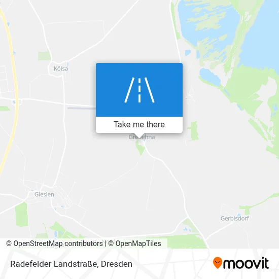 Radefelder Landstraße map